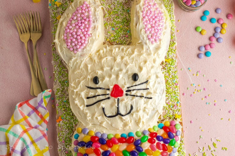 easter bunny cake