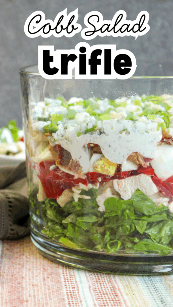 cobb salad trifle long pin