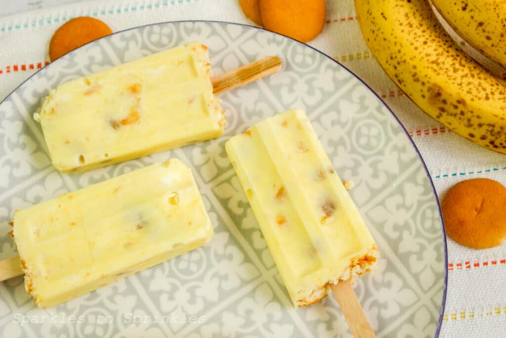banana pudding popsicles