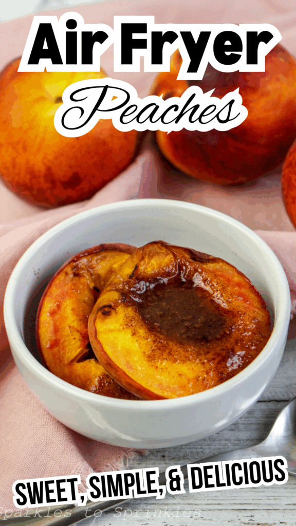 air fryer peaches long pin newest