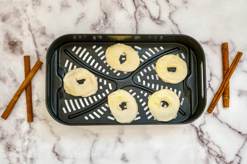 air fry the donuts