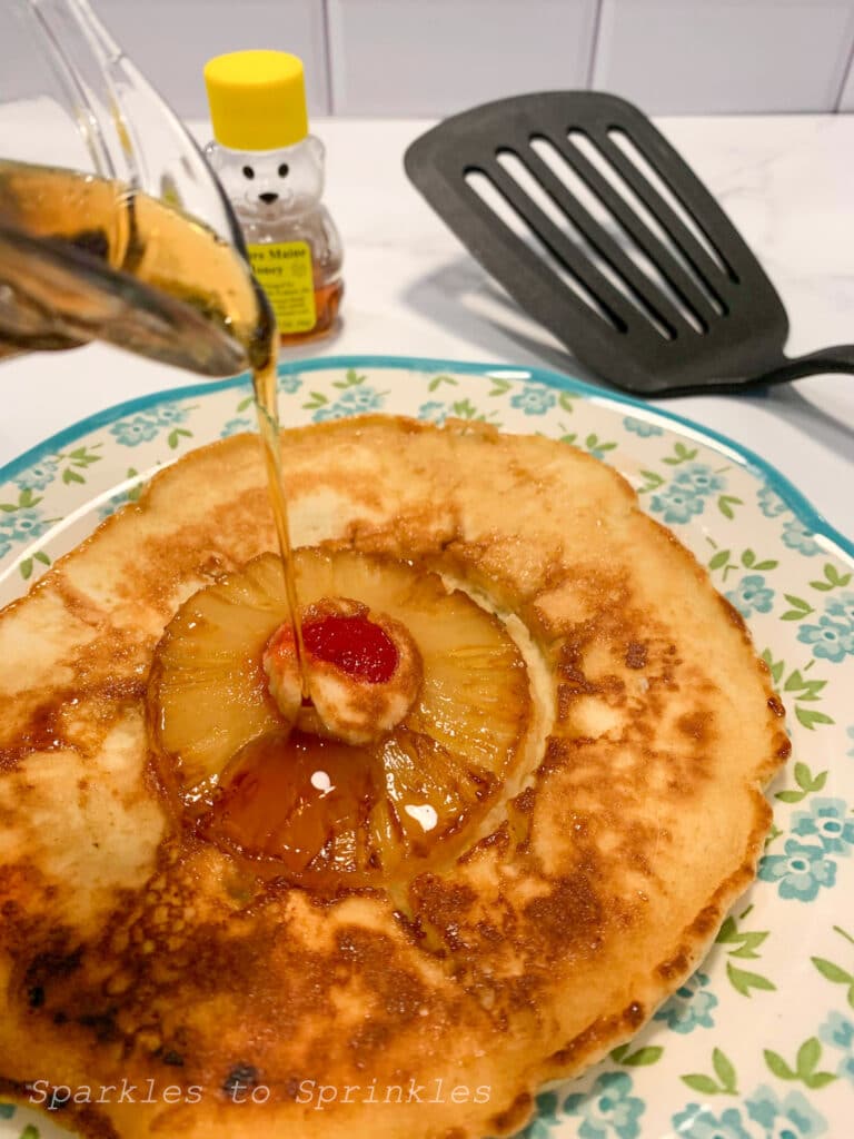 blackstone pineapple upside down pancakes