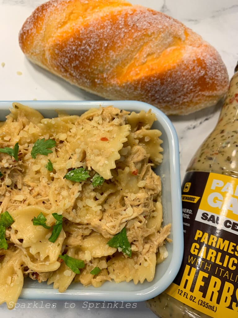instant pot buffalo wild wings permesan garlic chicken pasta