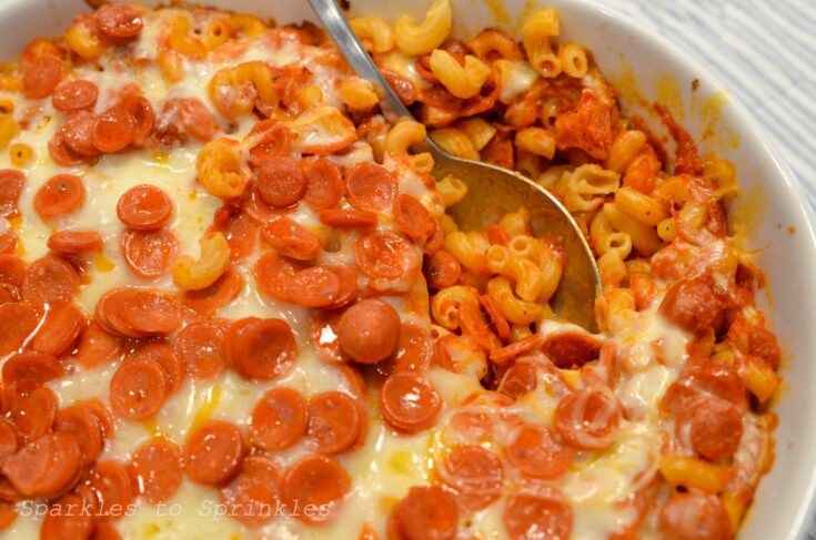 dump and bake pizza casserole