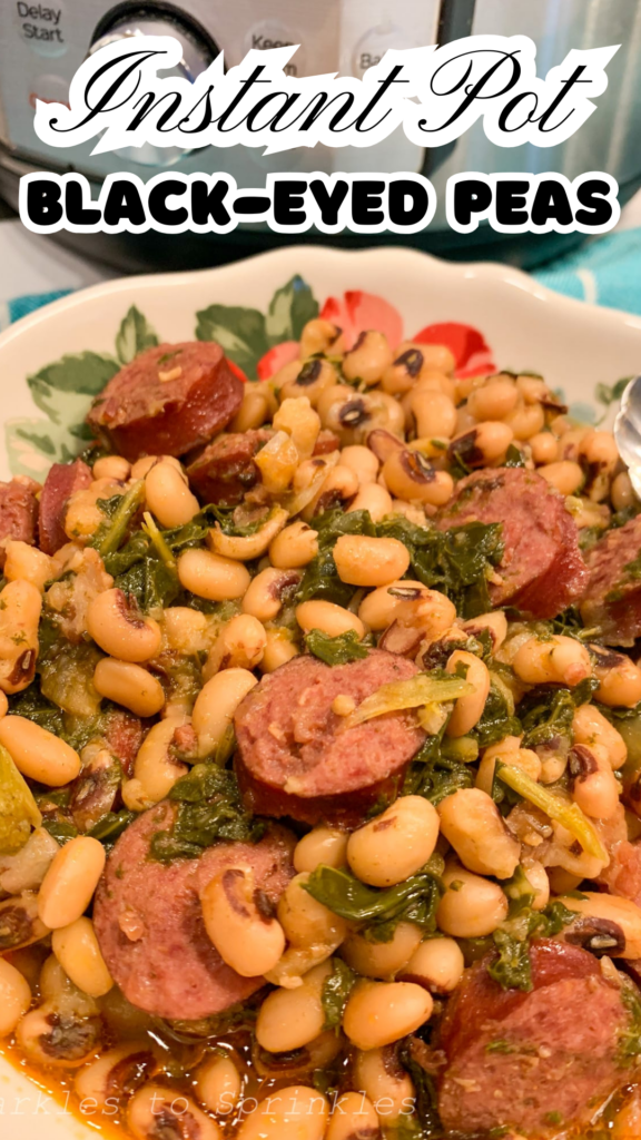instant pot black eyed peas long pin