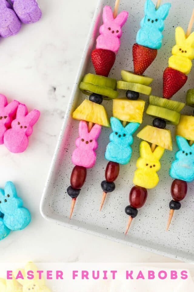 Easter Fruit Kabobs Sparkles to Sprinkles