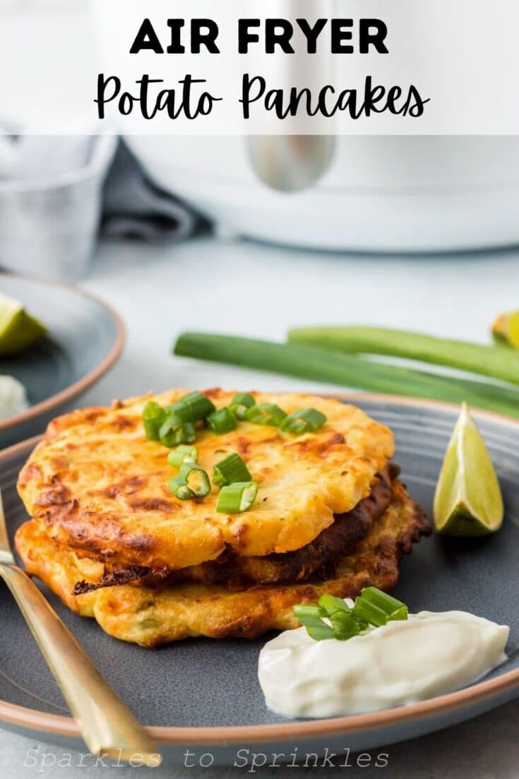 Air Fryer Potato Pancakes Sparkles to Sprinkles