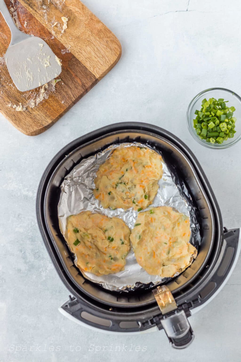 Air Fryer Potato Pancakes Sparkles to Sprinkles