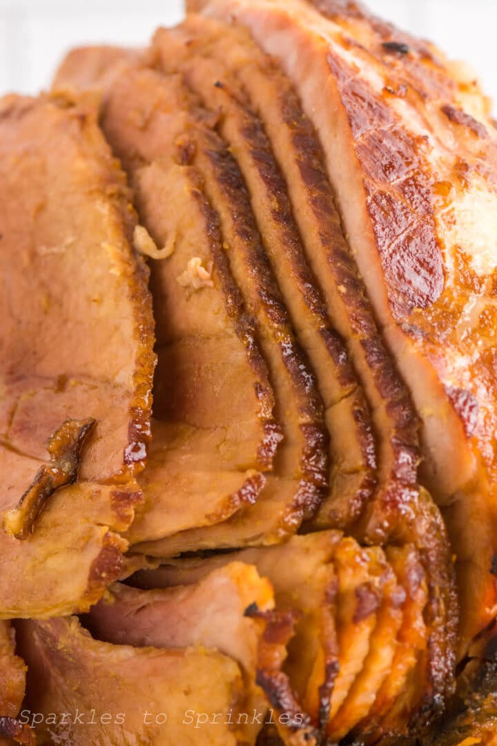 Slow Cooker Honey Dijon Ham Sparkles to Sprinkles