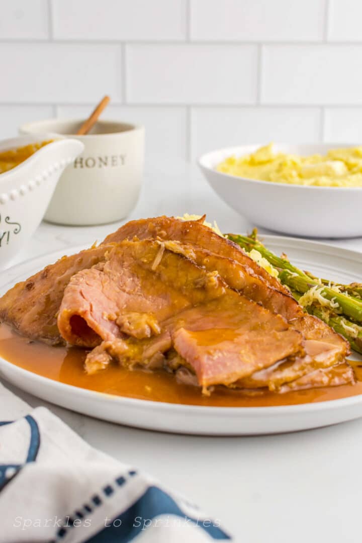 Slow Cooker Honey Dijon Ham Sparkles to Sprinkles
