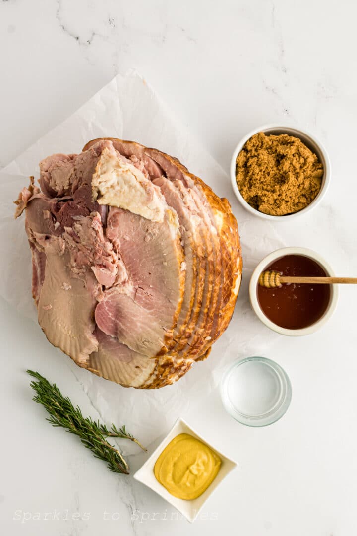 Slow Cooker Honey Dijon Ham Sparkles to Sprinkles