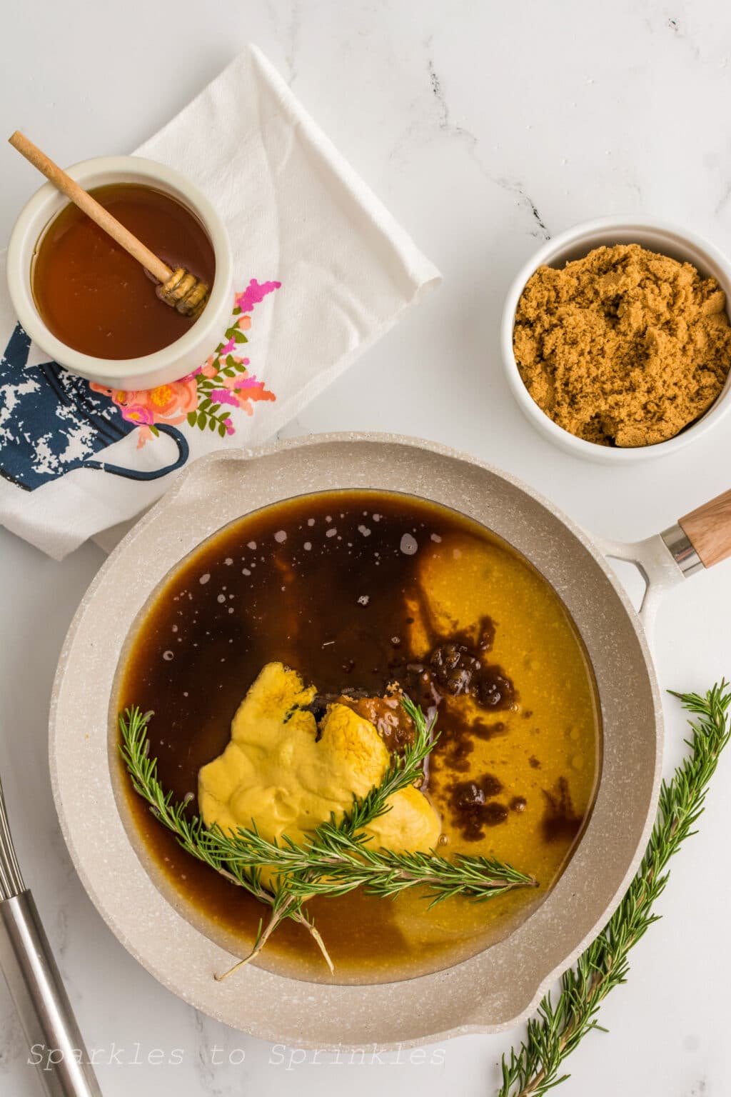 Slow Cooker Honey Dijon Ham Sparkles to Sprinkles