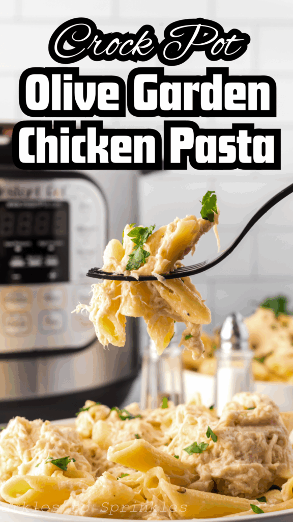 crock pot olive garden chicken pasta long pin