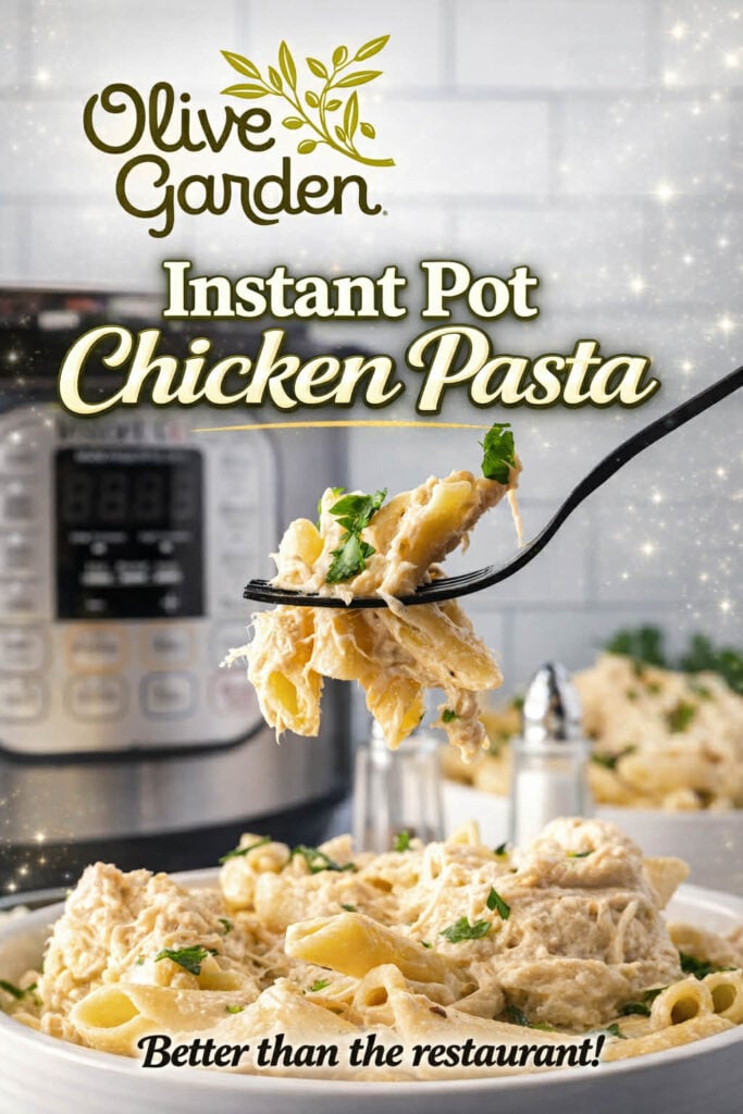 instant pot olive garden chicken pasta pin new