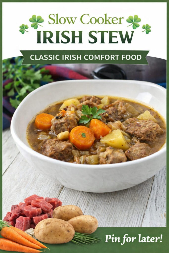 slow cooker irish stew pin