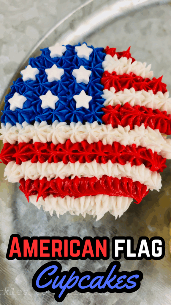 american flag cupcakes long pin