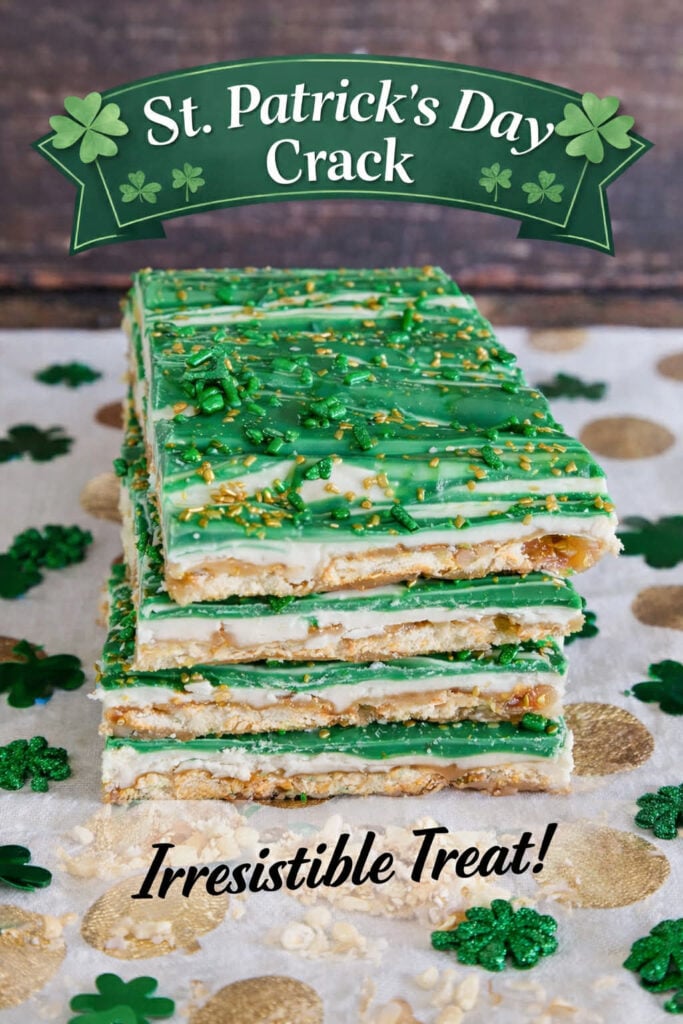 st patricks day crack pin new