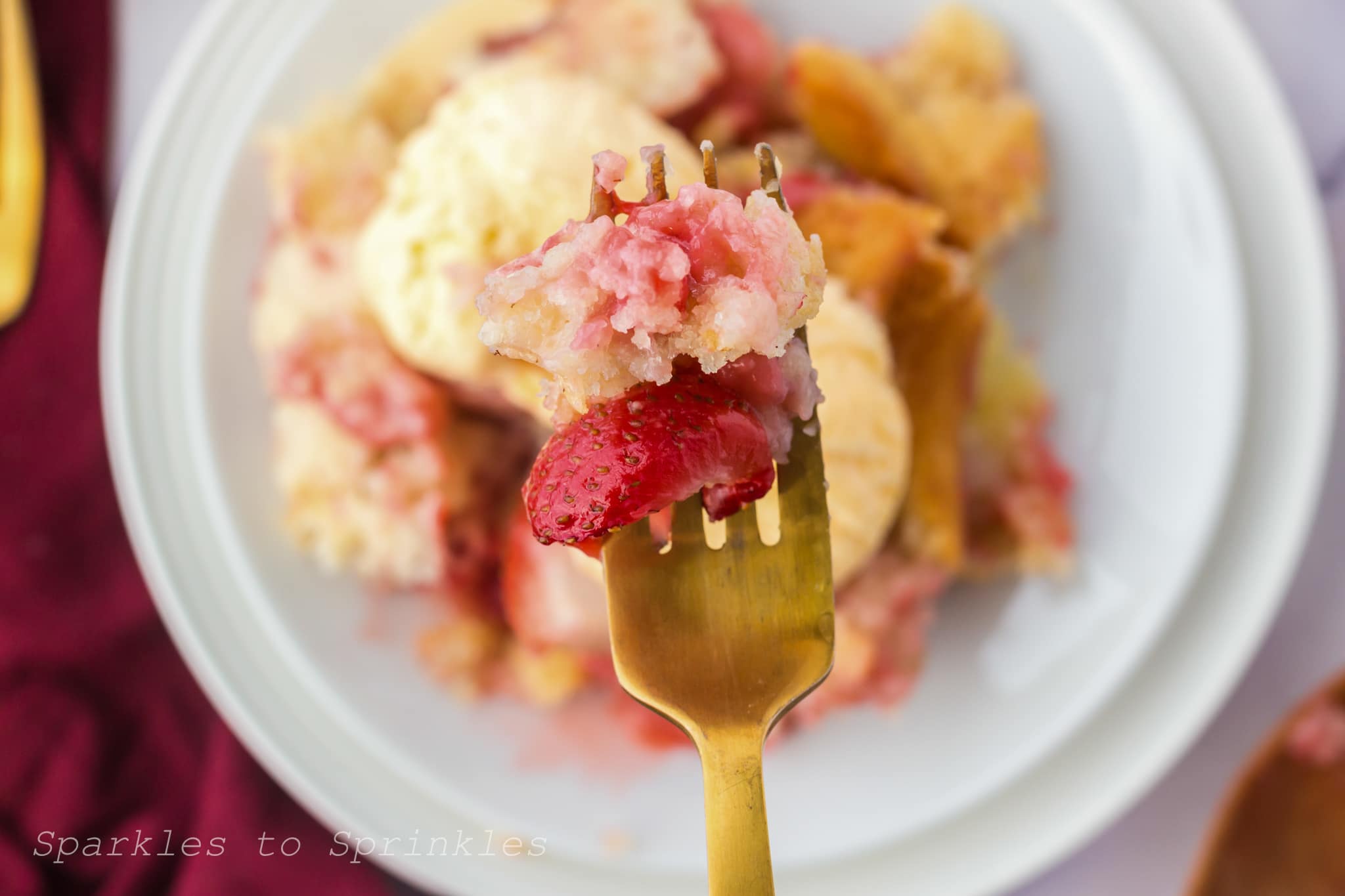 Strawberry Cobbler