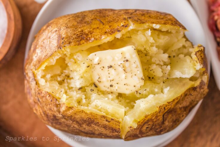 Grilled Baked Potatoes
