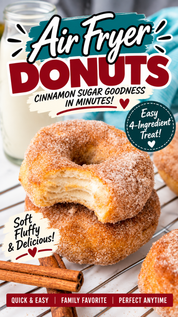 air fryer donuts pin new