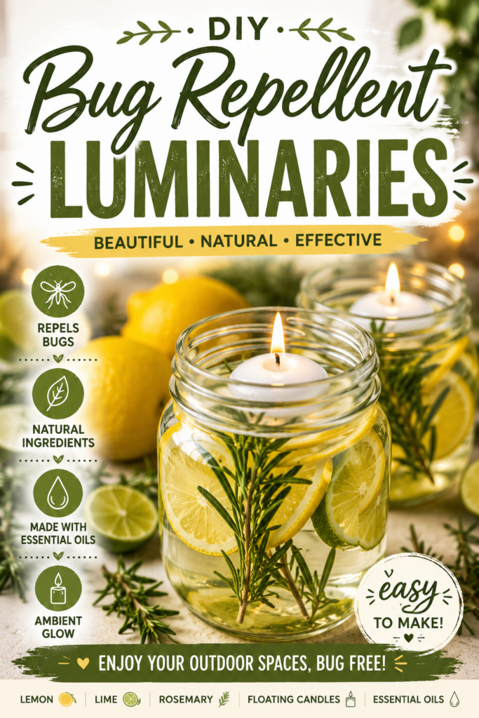 bug repellent lumanaries pin new