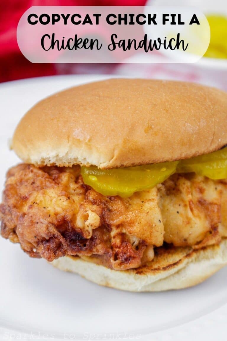 Copycat Chick Fil A Chicken Sandwich Sparkles to Sprinkles