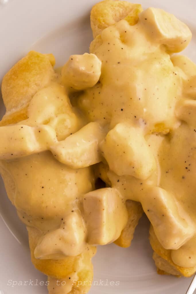 chicken gravy crescent rolls
