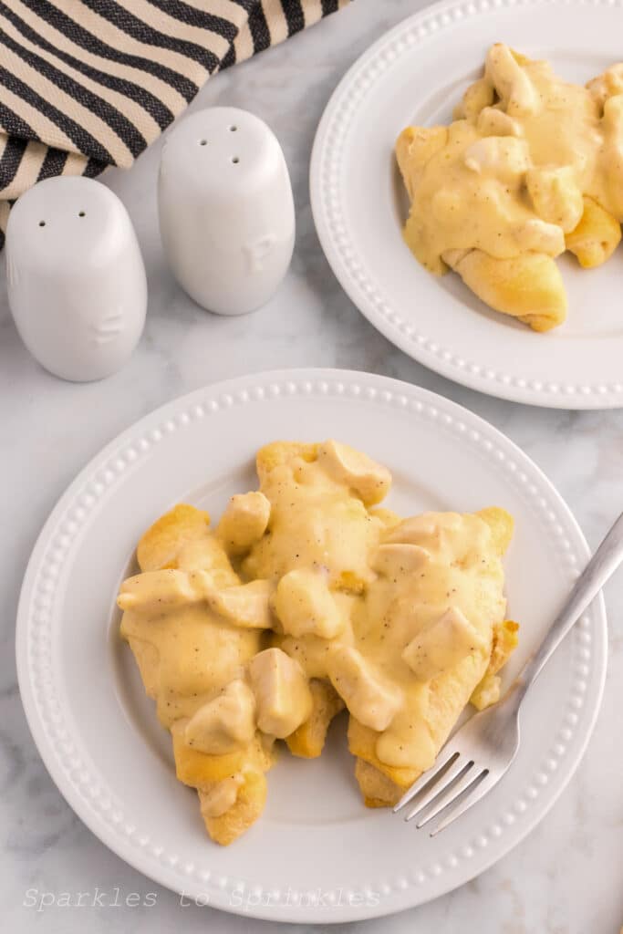 chicken gravy crescent rolls