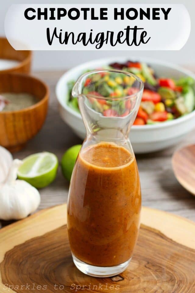 Chipotle Honey Vinaigrette Copycat Recipe Sparkles to Sprinkles