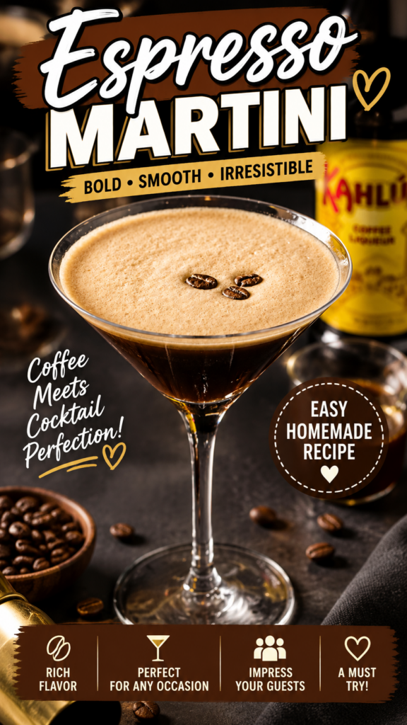 espresso martini pin new