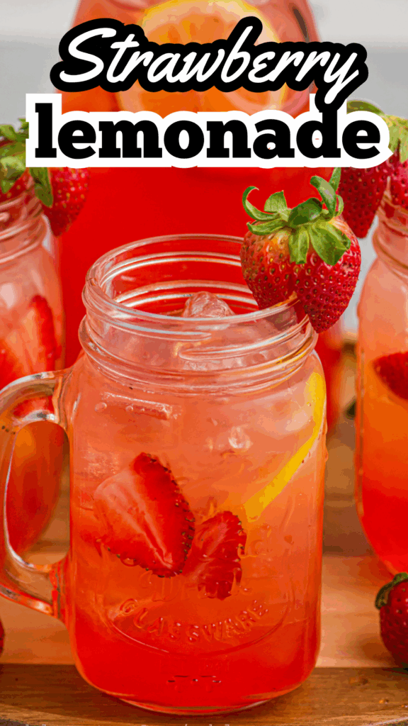 strawberry lemonade long pin