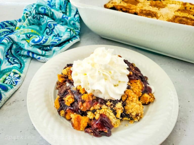 Blueberry Dump Cake