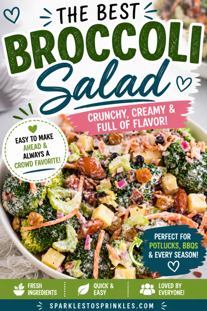broccoli salad recipe pin new