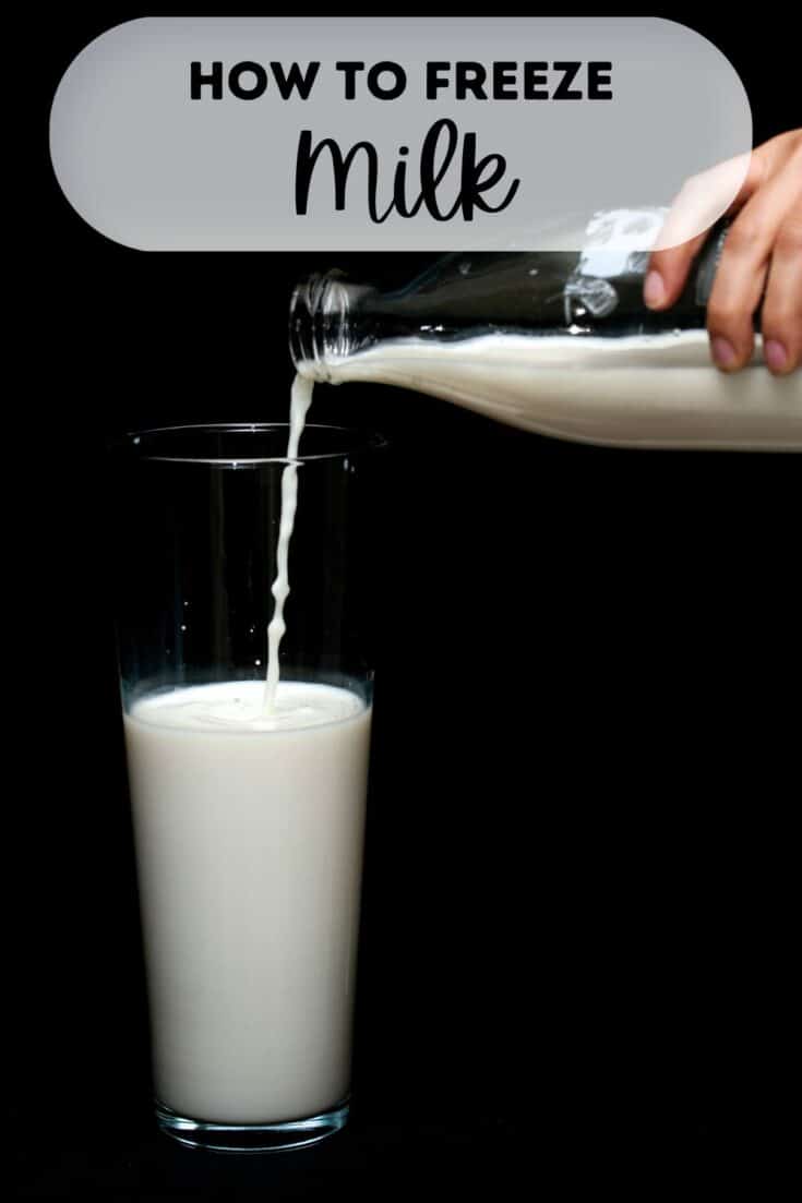 How To Freeze Milk - Sparkles to Sprinkles