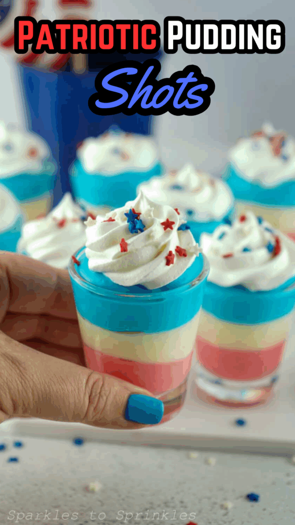 patriotic pudding shots long pin