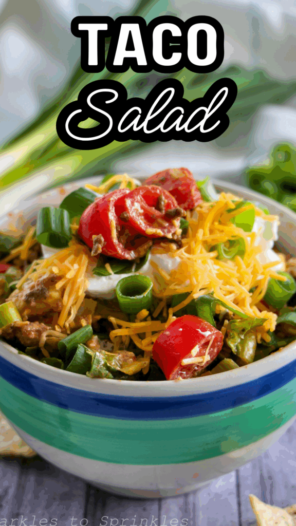 taco salad recipe long pin