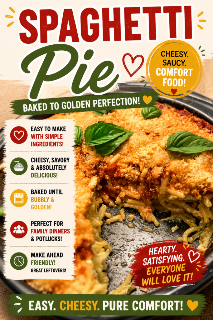 spaghetti pie pin new