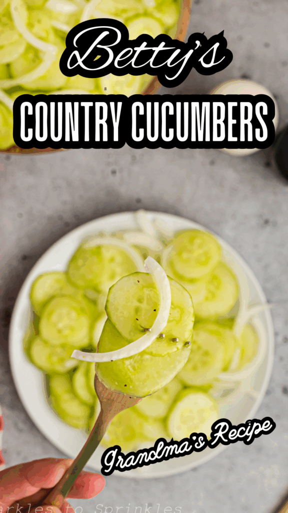 bettys country cucumbers