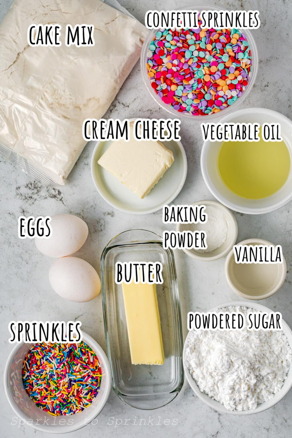 Crumbl Confetti Cake Cookies - Sparkles to Sprinkles