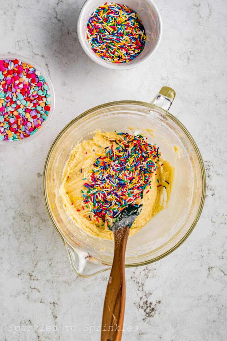 Crumbl Confetti Cake Cookies Sparkles to Sprinkles