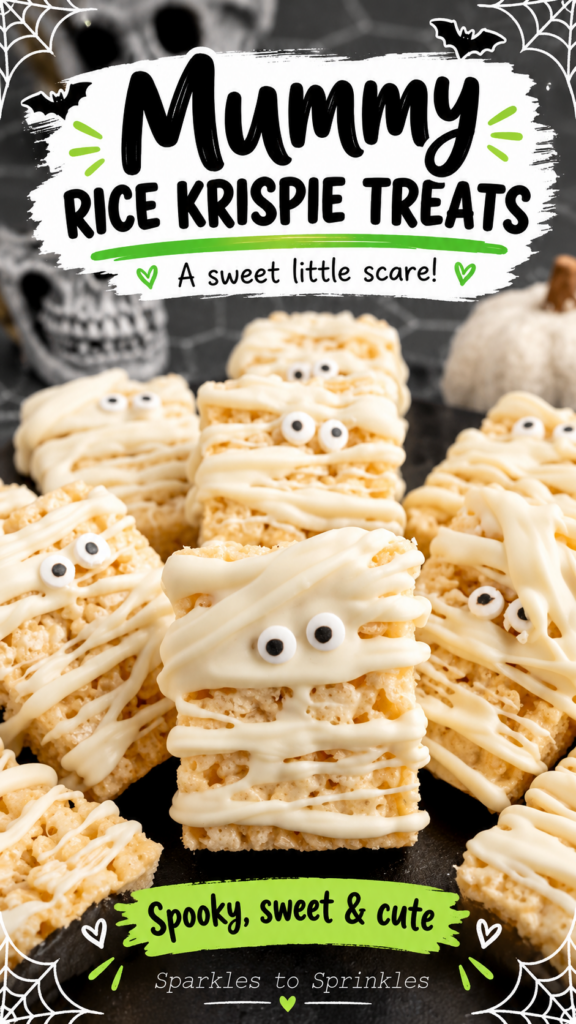 mummy rice krispie treat pin