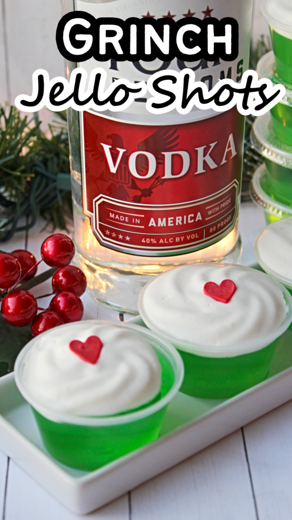grinch jello shots long pin