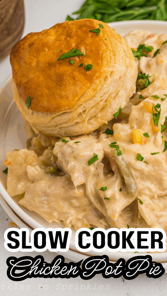 slow cooker chicken pot pie long pin