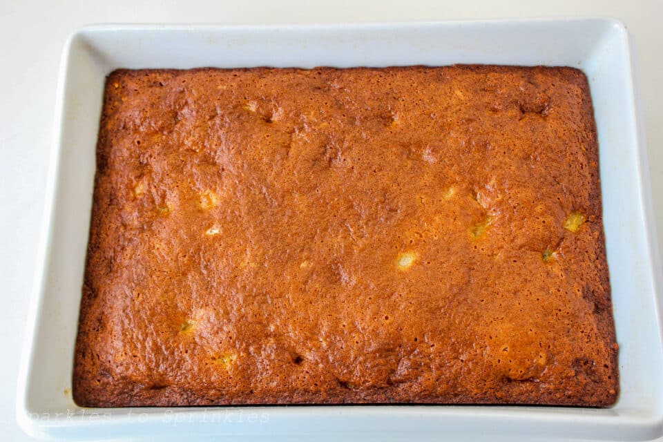 Fruit Cocktail Cake Sparkles to Sprinkles