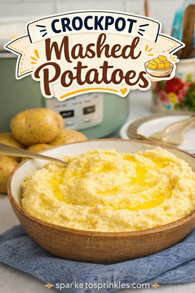 crockpot mashed potatoes pin