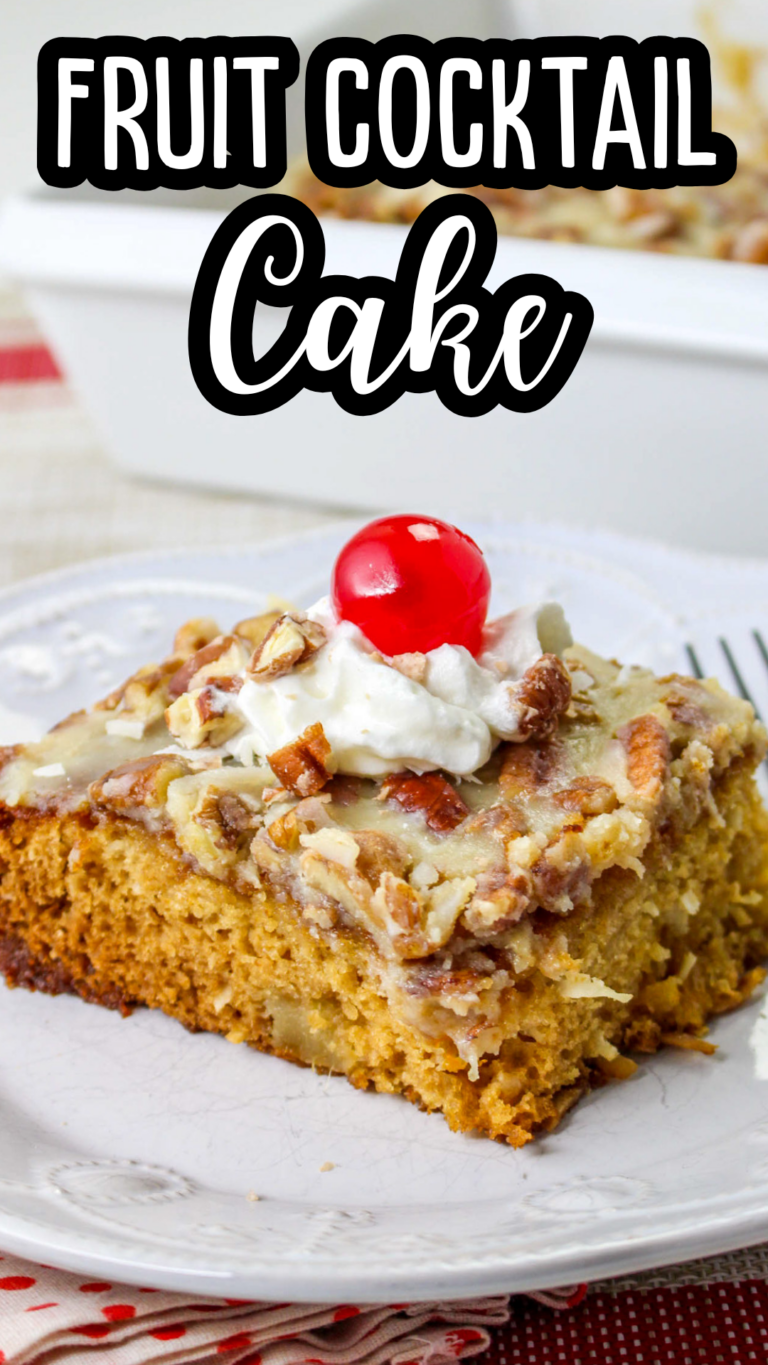 A Nostalgic Delight: Fruit Cocktail Cake Recipe - Sparkles to Sprinkles