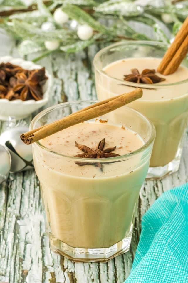 Easy Eggnog Recipe Sparkles to Sprinkles