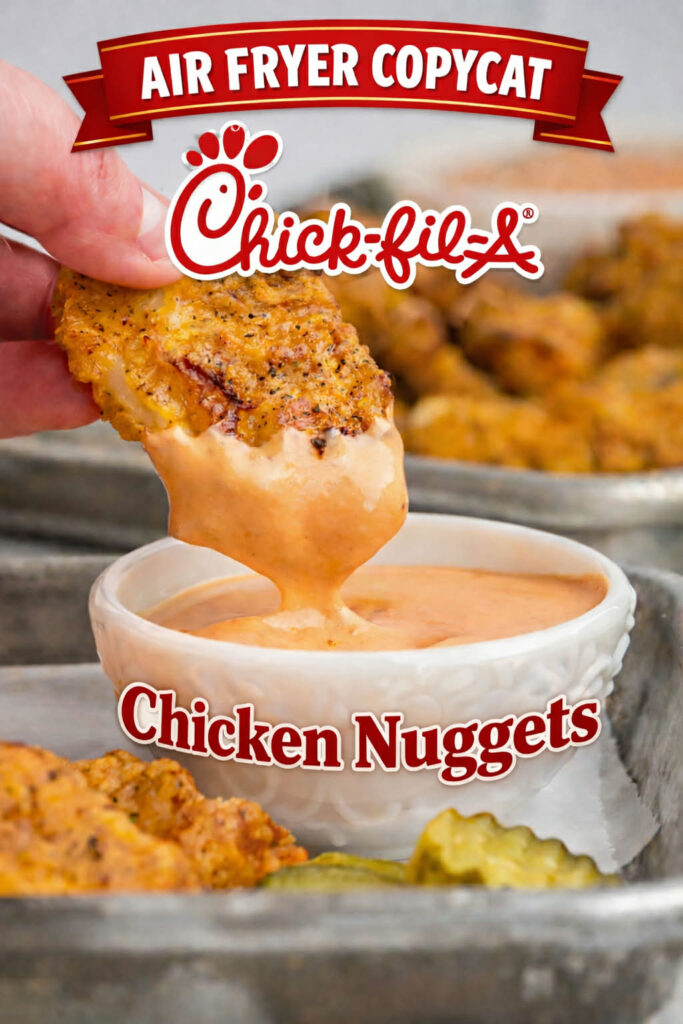 air fryer copycat cihick fil a nuggets pin new