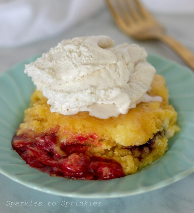Cherry Cheesecake Dump Cake
