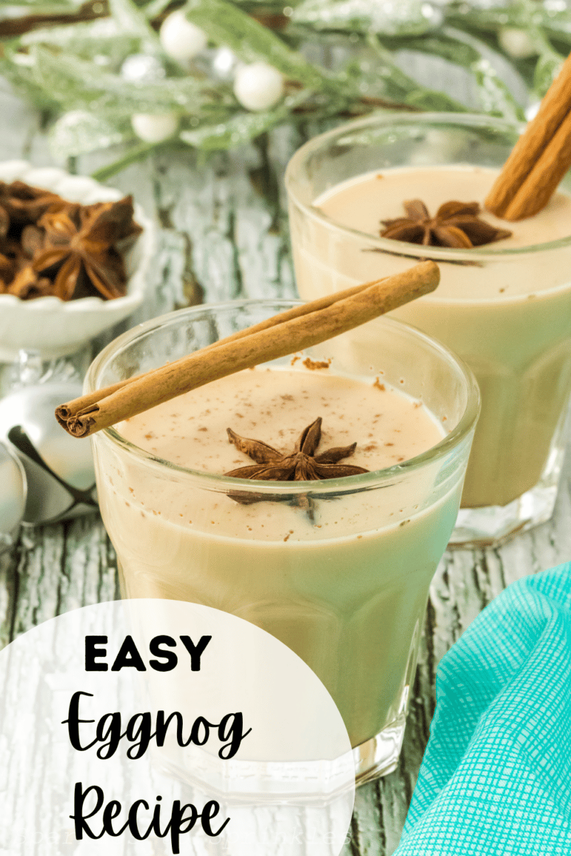 Easy Eggnog Recipe Sparkles to Sprinkles
